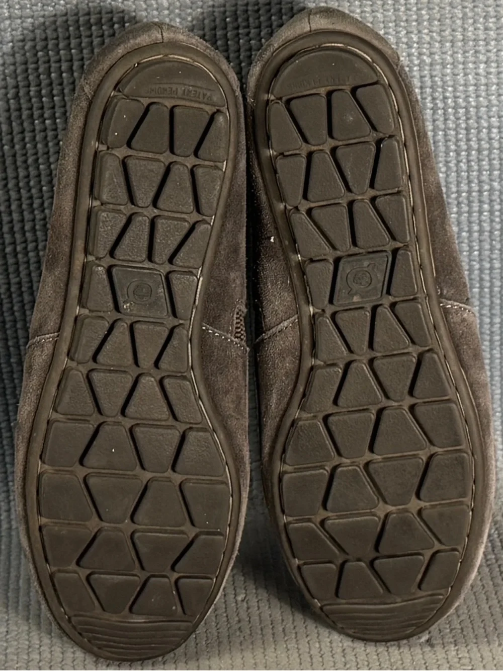 Born Sebra Gray‎ Suede Comfort Moccasin Flat Loafers Shoes Women’s Size 6